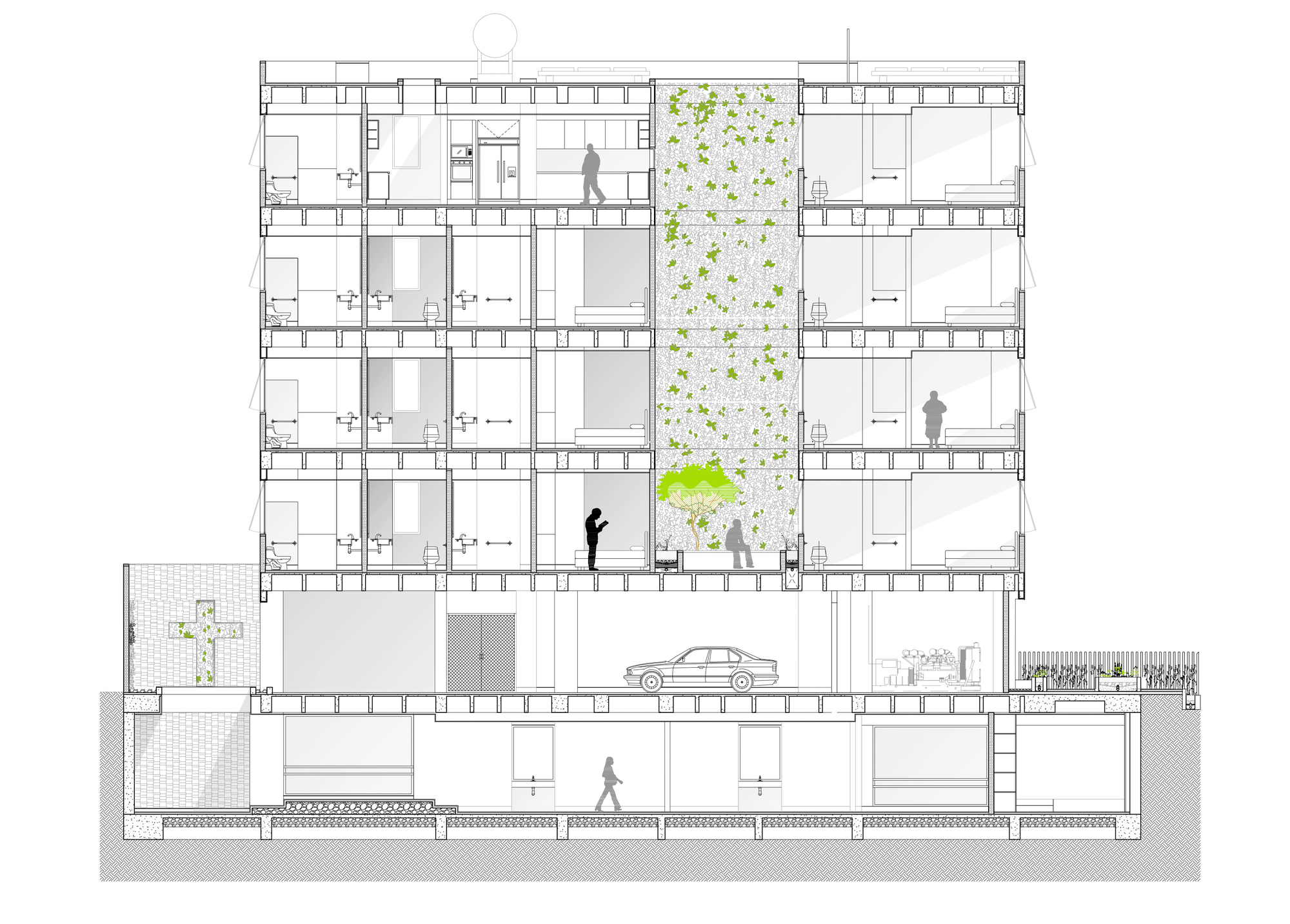 HG  老年之家丨哥伦比亚丨R+B Diseño Experimental-30