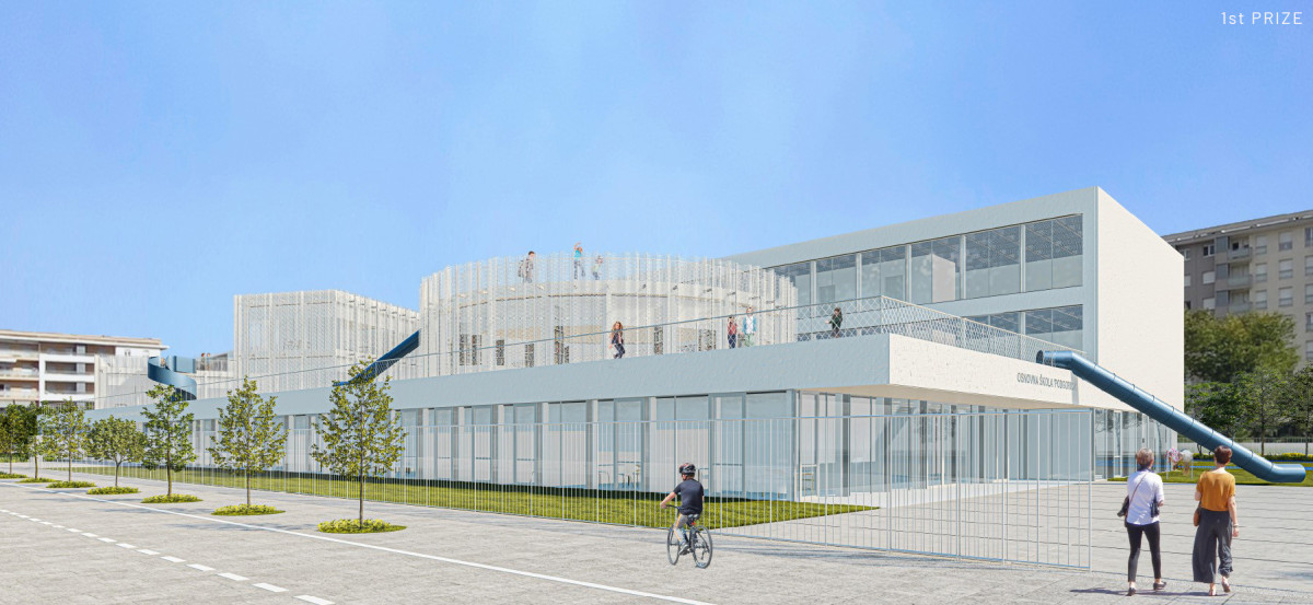 Podgorica新小学建筑设计丨来自黑山和匈牙利的建筑师团队（Mirko Popović等）-16