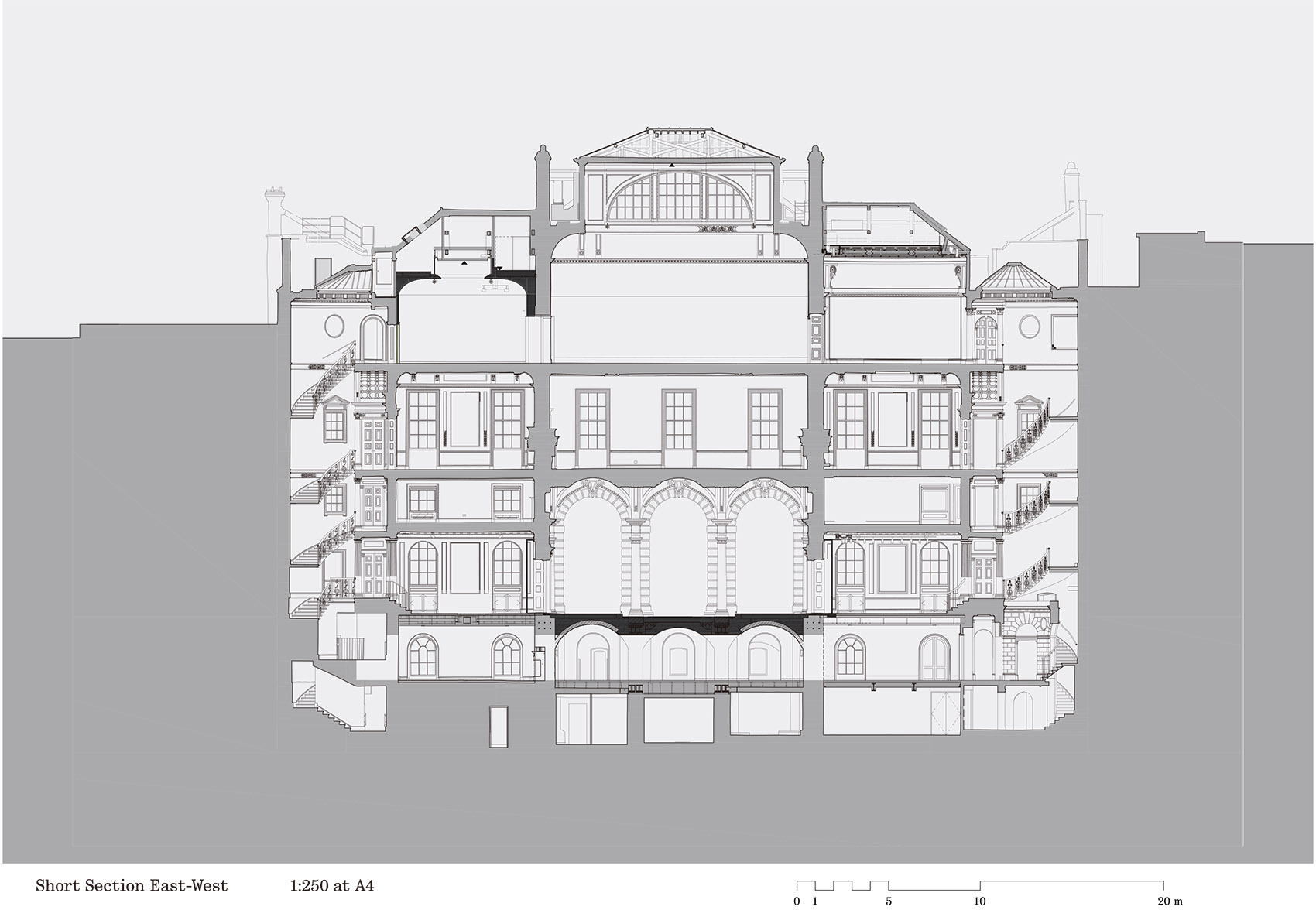 考陶尔德美术馆改造丨英国伦敦丨Witherford Watson Mann Architects-51