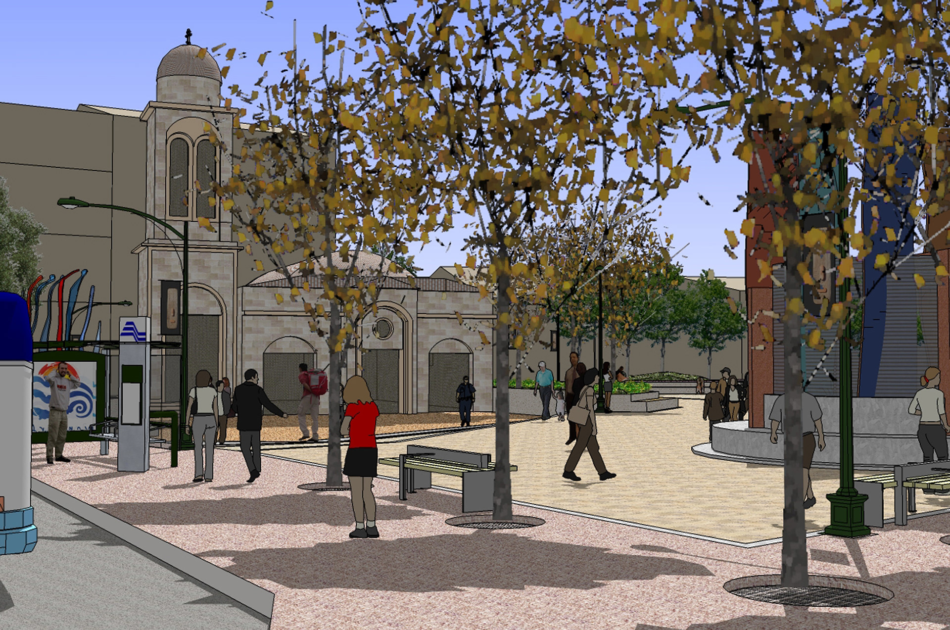 Monastiraki 广场景观设计提案丨希腊雅典-11