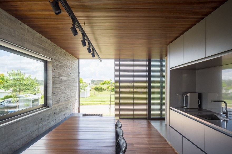 One Level Concrete House Providing Spaces for Leisure and Socializing-21