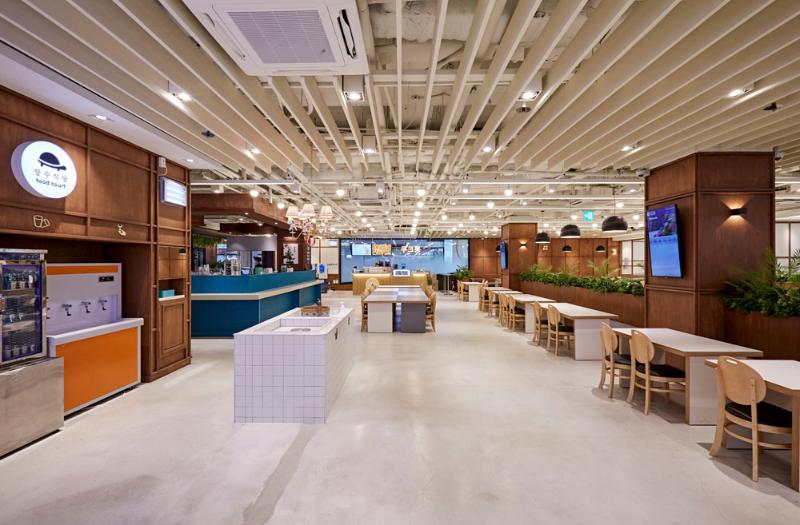 158 平米现代餐厅设计，打造白色与木纹的美食空间-13