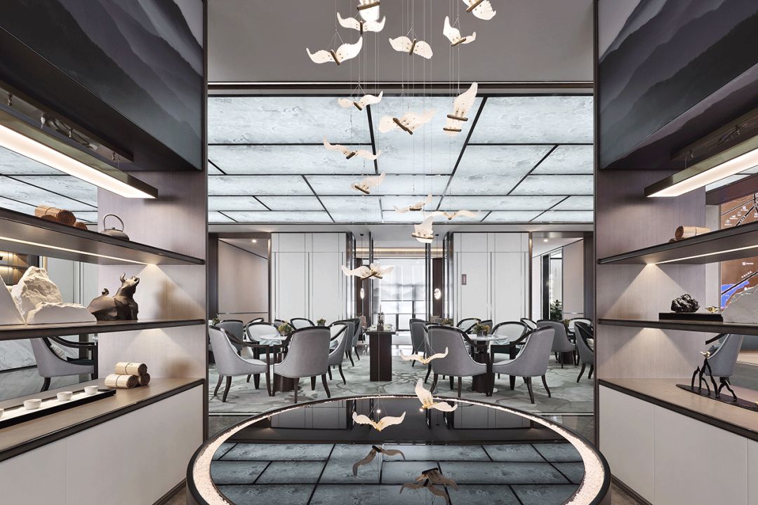 江南意蕴，现代美学——无锡合景玺悦珑庭售楼部设计-52