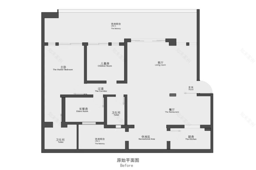 自然主义的温馨家园 · 广州 140㎡三口之家的天窗与超大阳台丨中国广州丨301 设计研究所-8