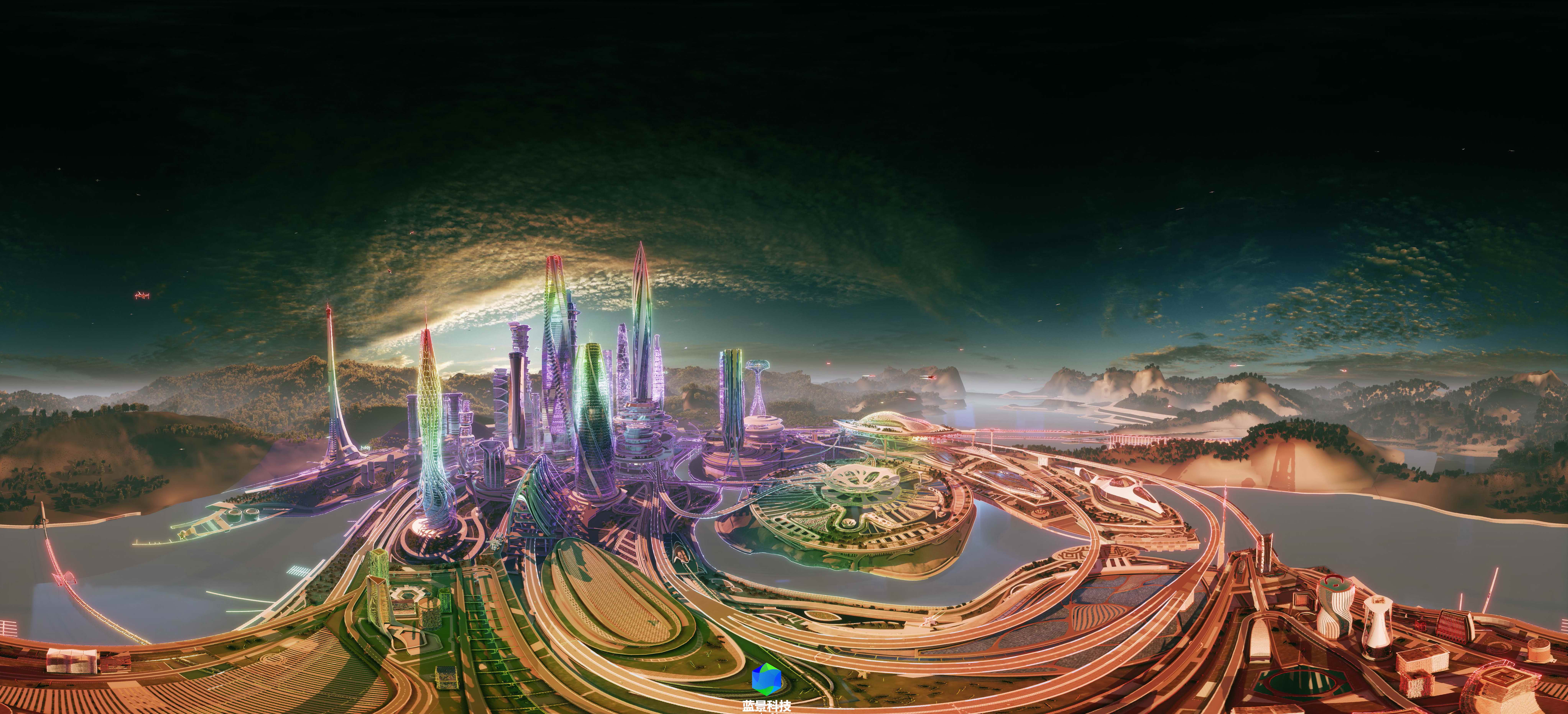 未来城市 元宇宙 数字孪生 数字城市 智慧城市 -10