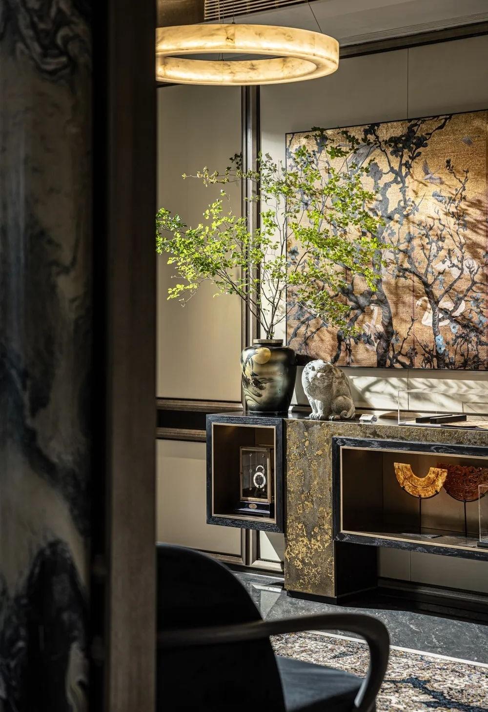 台州绿城凤起潮鸣 398㎡样板间丨中国台州丨SRD 赛瑞迪普设计-21