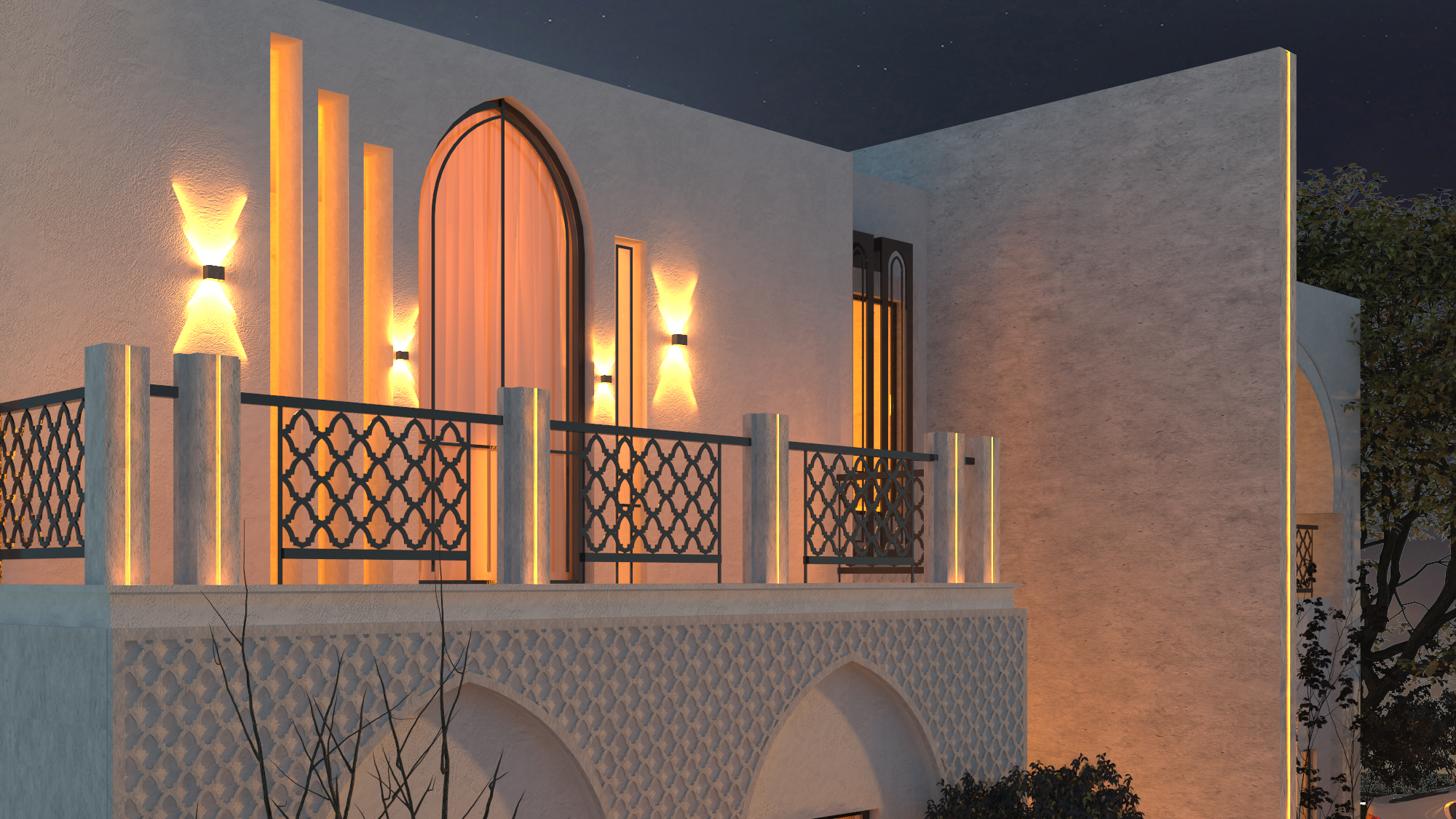 Traditional Courtyard house design-3