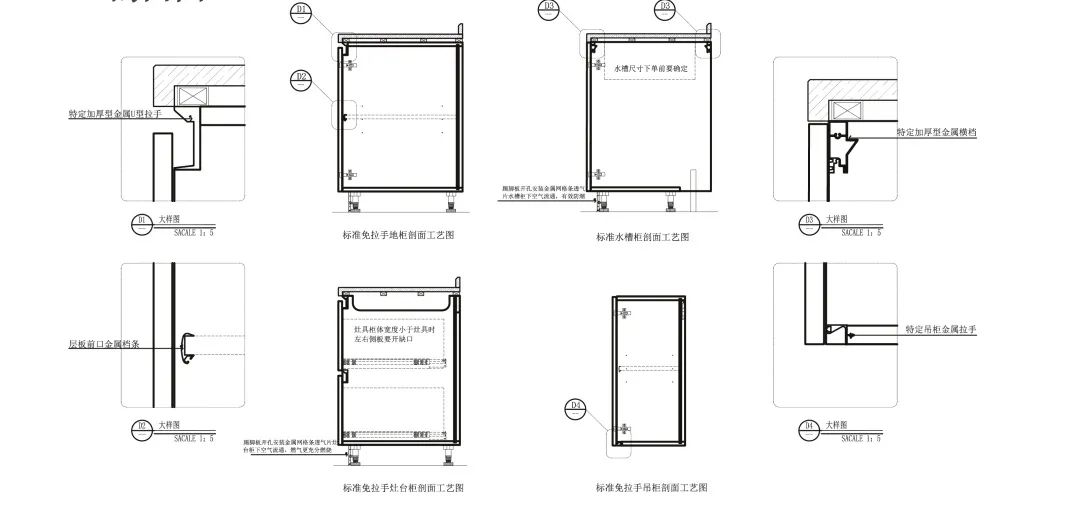 景瑞望府深色木质厨柜美式风格实例丨中国南通丨梅亚奇厨柜-23