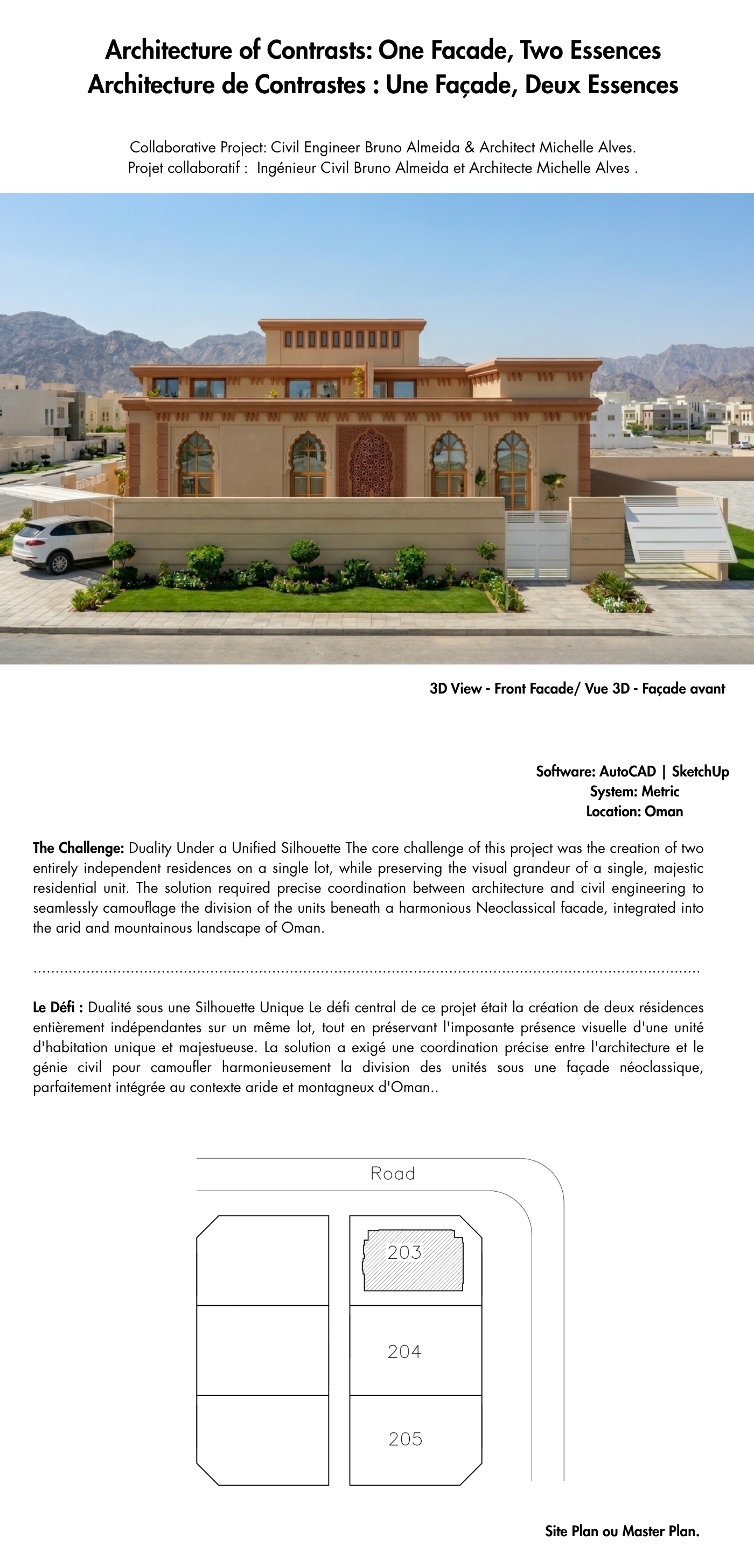 Architecture of Contrasts: One Facade, Two Essences-0
