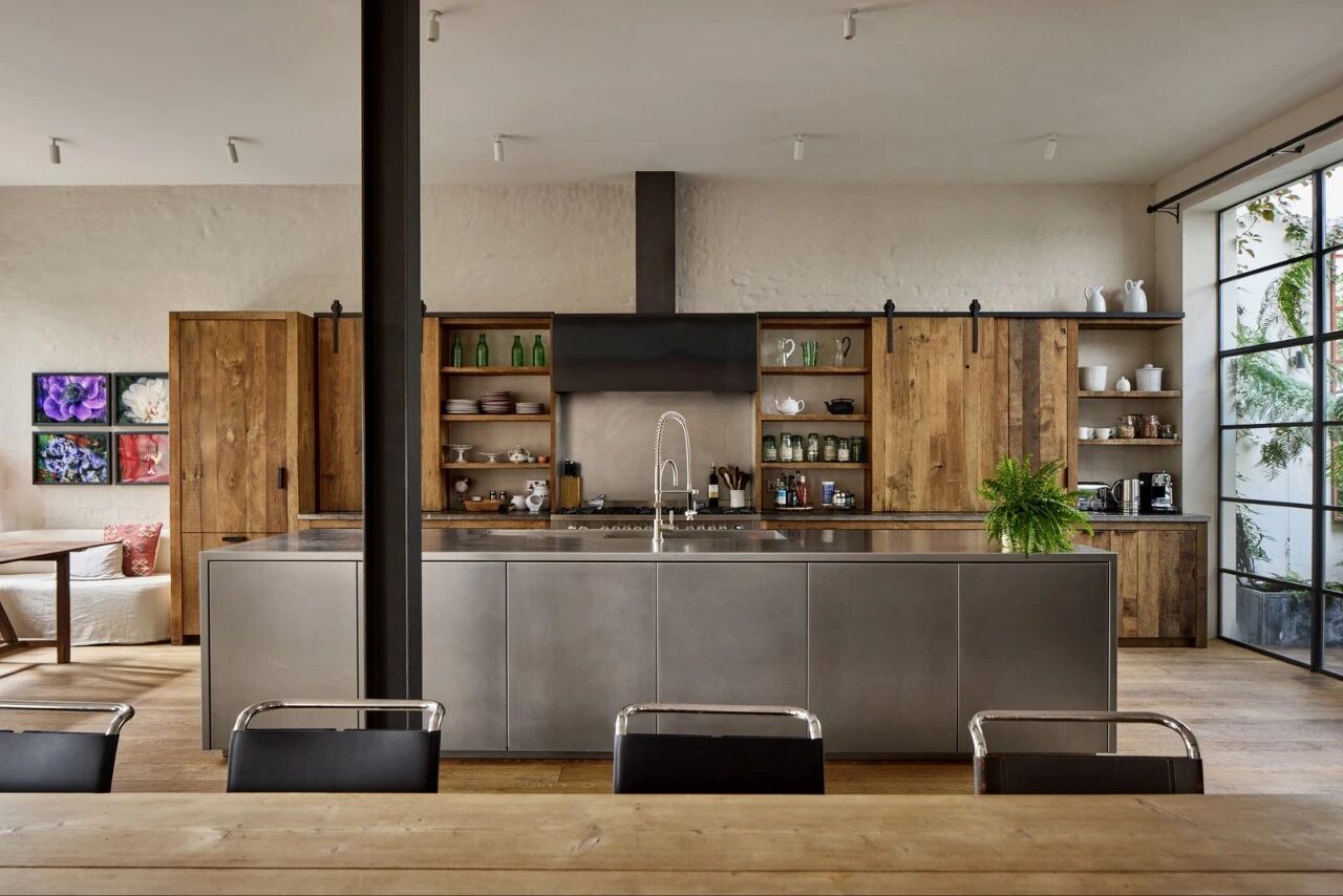 伦敦住宅·质感与温度兼具的极简空间丨英国伦敦丨Powell Tuck Associates-22