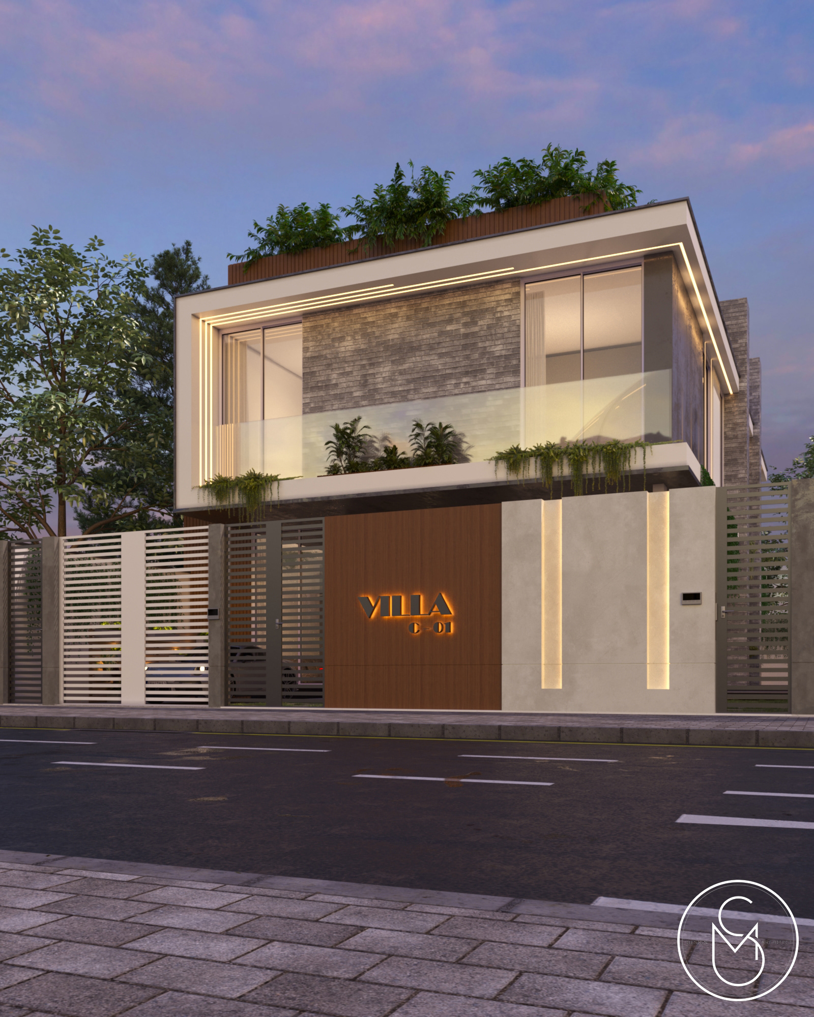 外部设计别墅-26