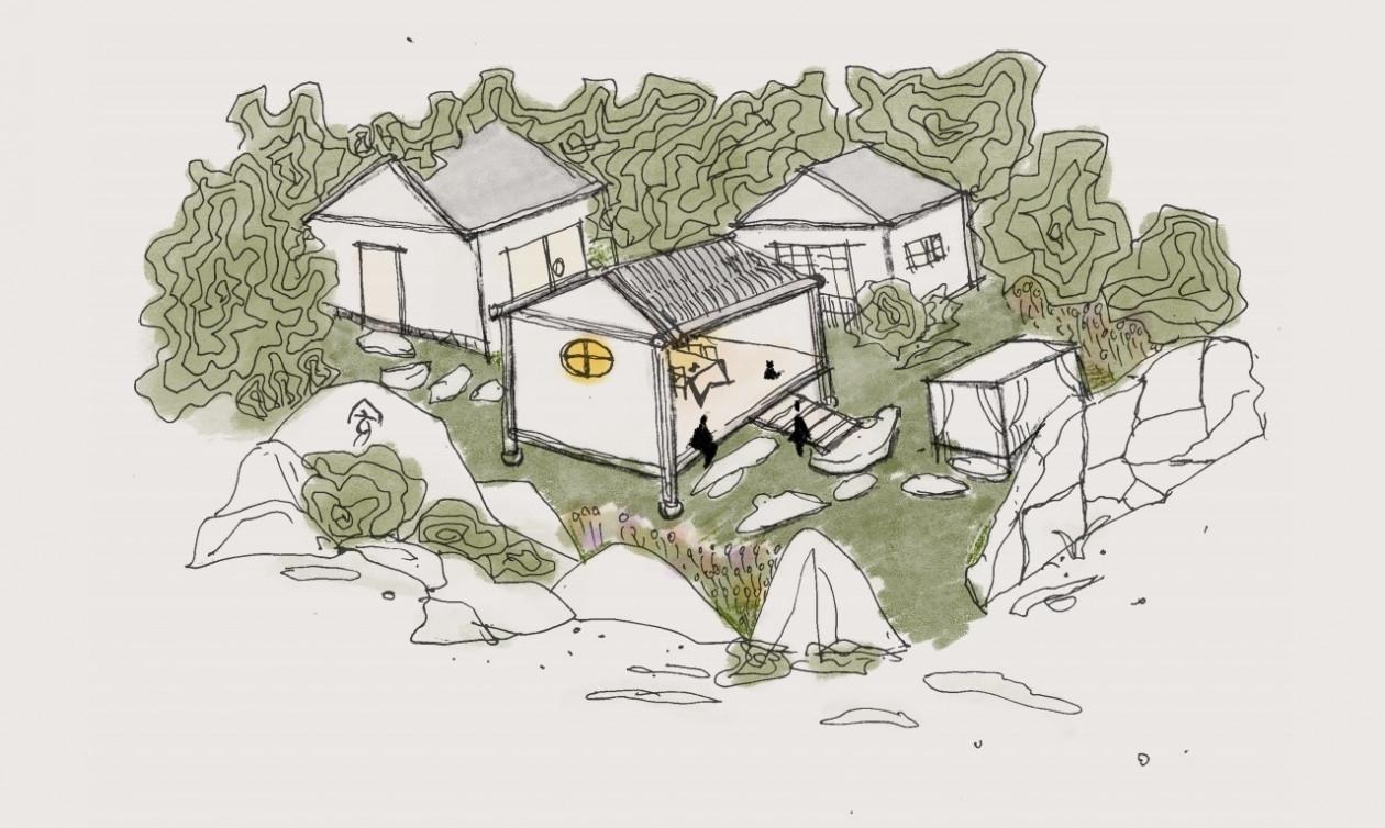 得易家品牌展厅设计,自然长期主义丨中国深圳丨懒猫创意空间-0