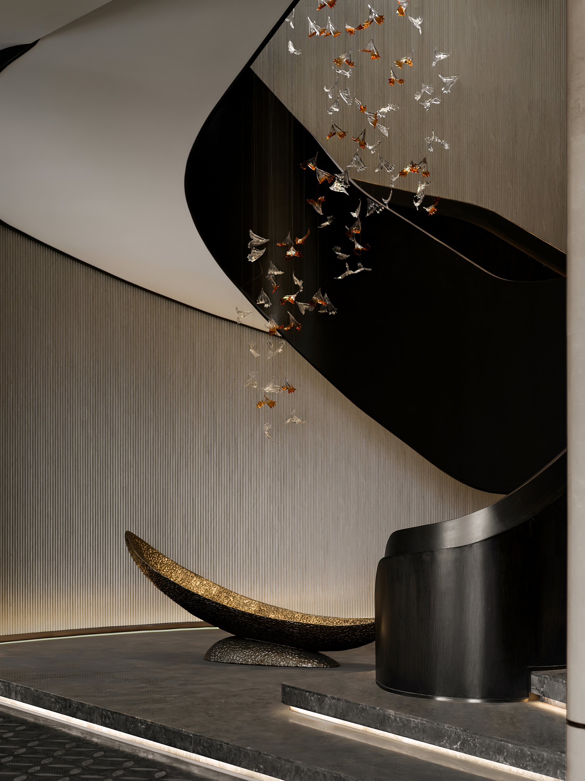 赣州中海悦江府售楼处丨中国江西丨零次方空间设计,零次方陈设设计-5