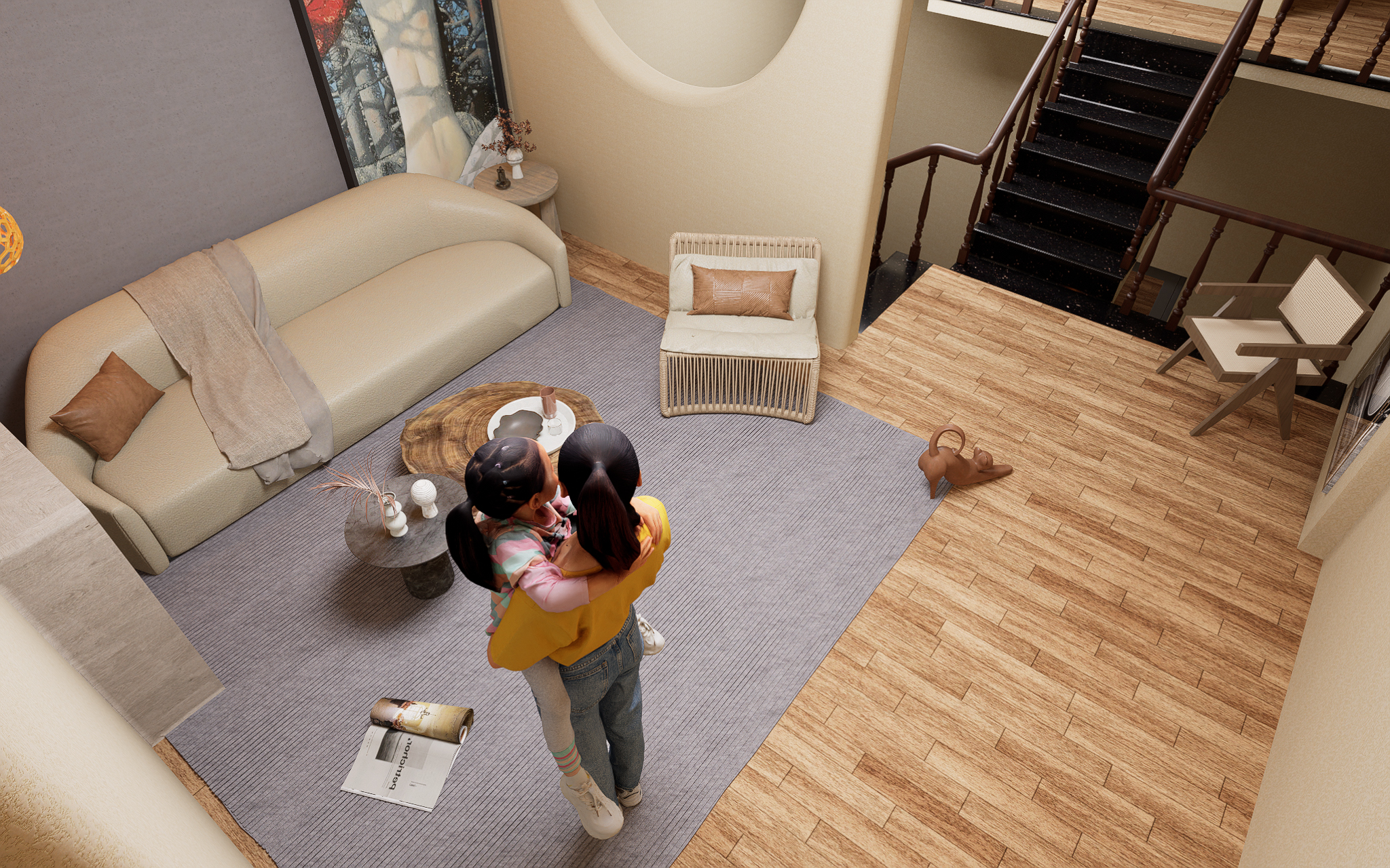 Small house interior-4