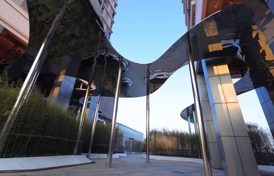 会展湾·云岸丨中国深圳丨深圳市赛瑞景观工程设计有限公司,北京创翌善策景观设计有限公司-19