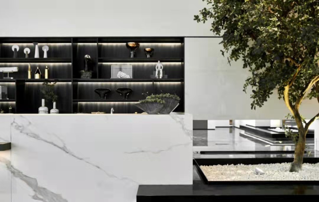 售楼处设计 | 方寸间匠心精筑，偷得半日闲-3