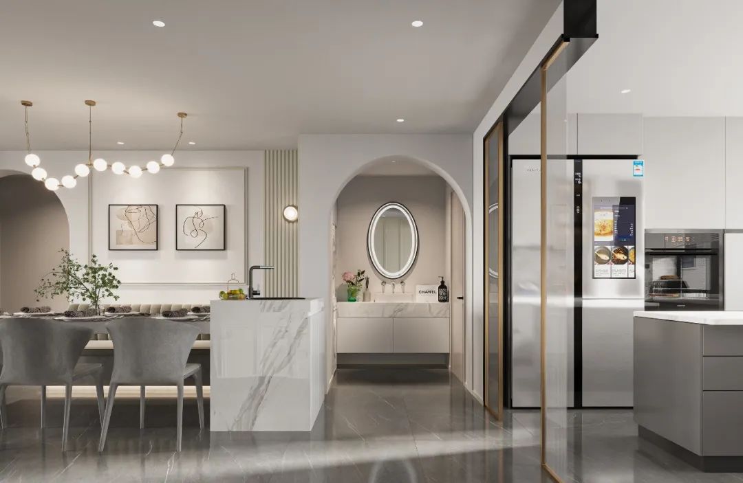 翡翠时光 · 法式浪漫与现代的完美融合丨中国南宁丨南宁柒颜设计-24