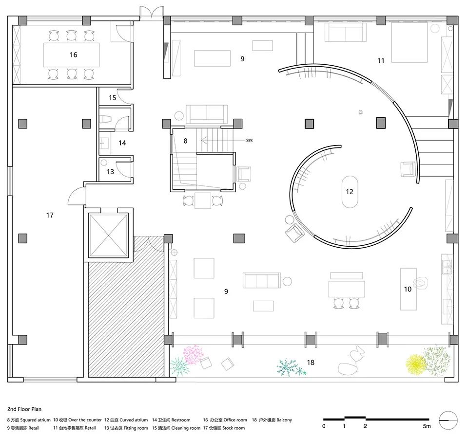 南京美术大厦 · 方庭与曲庭的融合设计丨中国南京丨MOU建筑工社-81