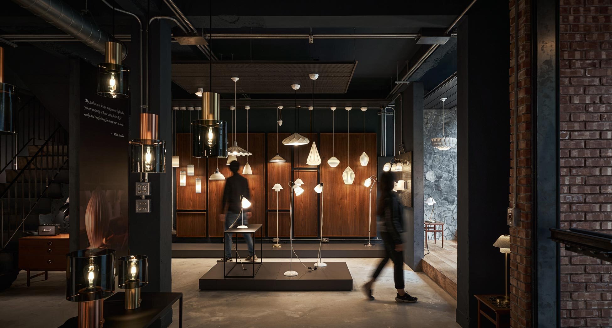 曲徑深處流淌的曖曖微光，宛如博物館的光之藝術：英國燈飾品牌Original BTC 落腳飄散桂花香的台中老宅 — Hey!Cheese-5