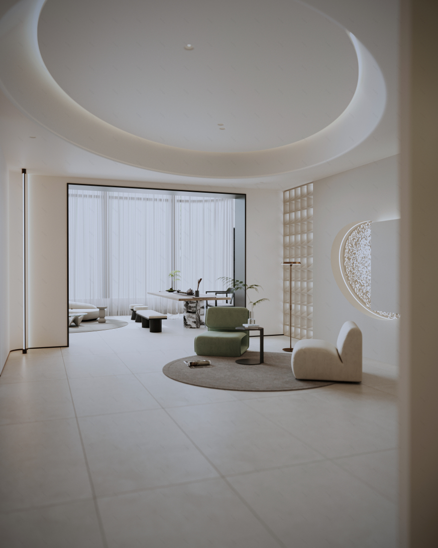 穿越天际线 · 静谧舒适办公空间设计丨中国乌鲁木齐丨新疆予邸空间设计-0