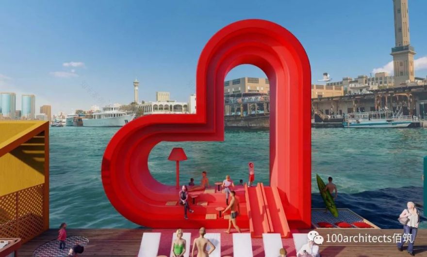 幻飘魔方泳池丨阿联酋阿布扎比丨佰筑建筑设计咨询(上海)有限公司-24