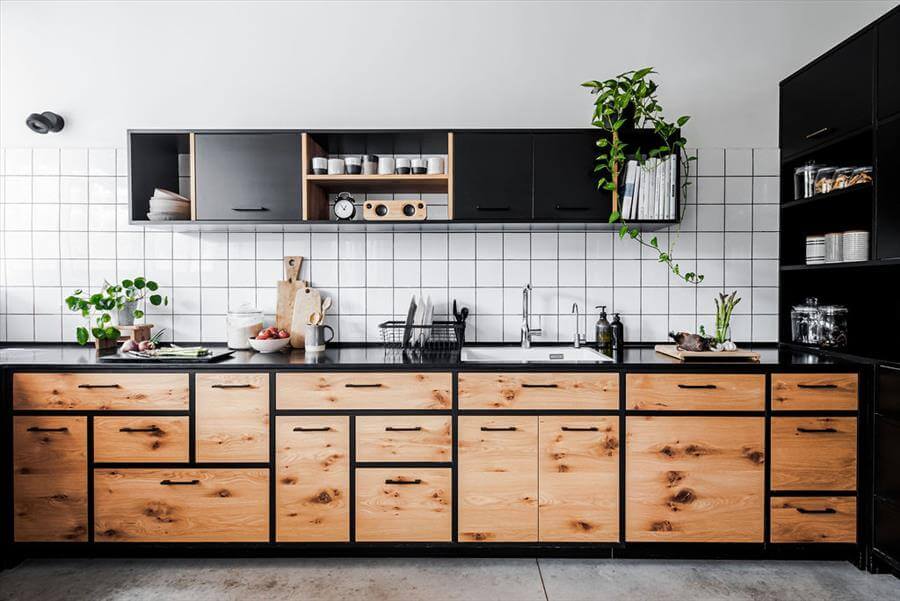 工业风姐妹合住双户住宅设计丨室内设计师雅艾尔·戈尔比茨-27