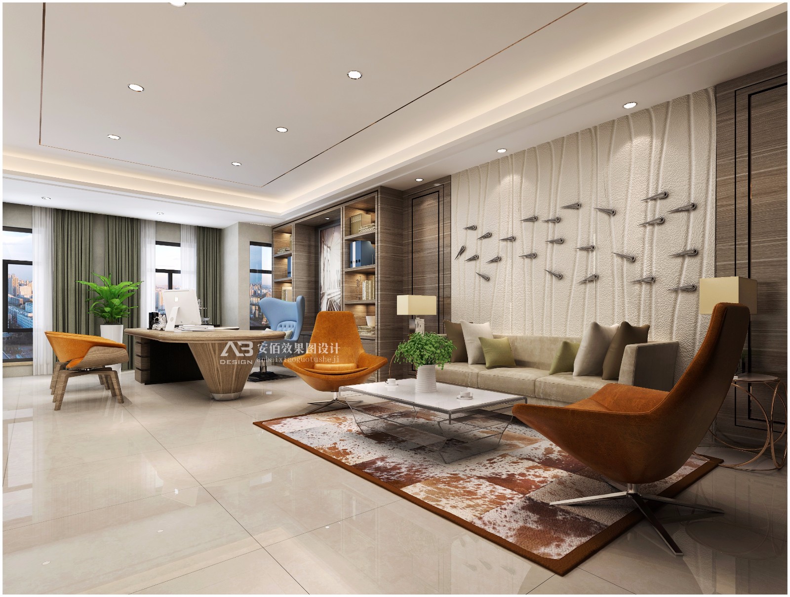 安佰建筑设计 | 打造极致办公空间-9