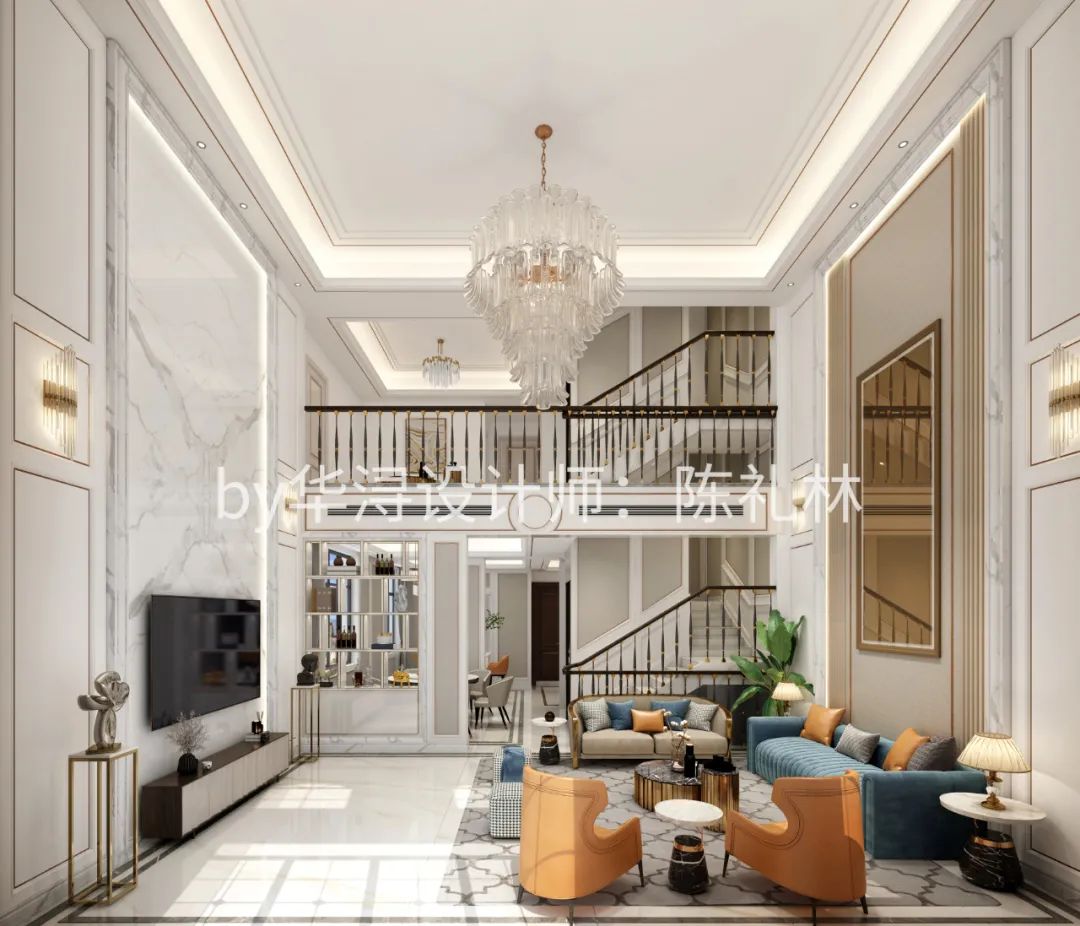 南沙天玺湾简欧轻奢风家居设计，精致生活典范-8