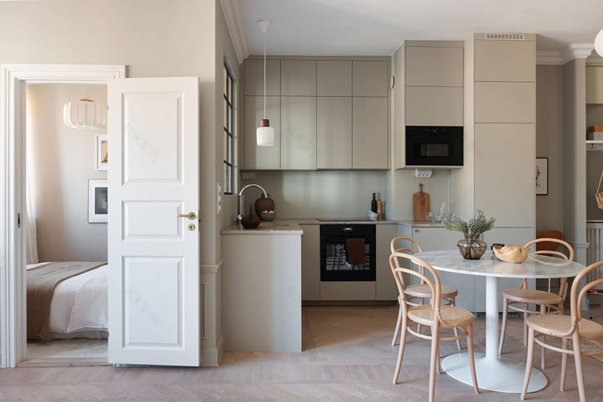 小却优雅且舒适:斯德哥尔摩的公寓-10