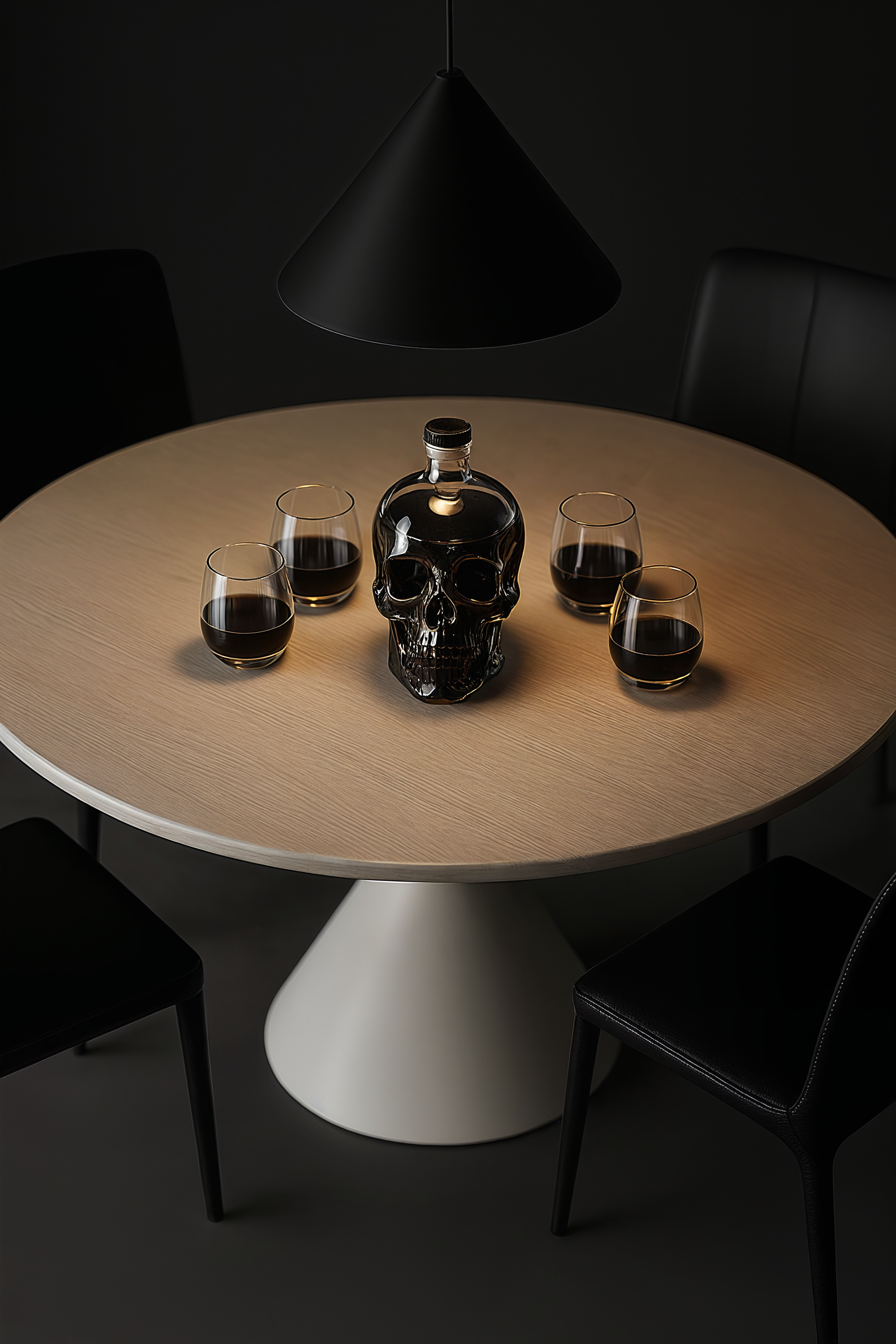 暗黑色客餐厅-11