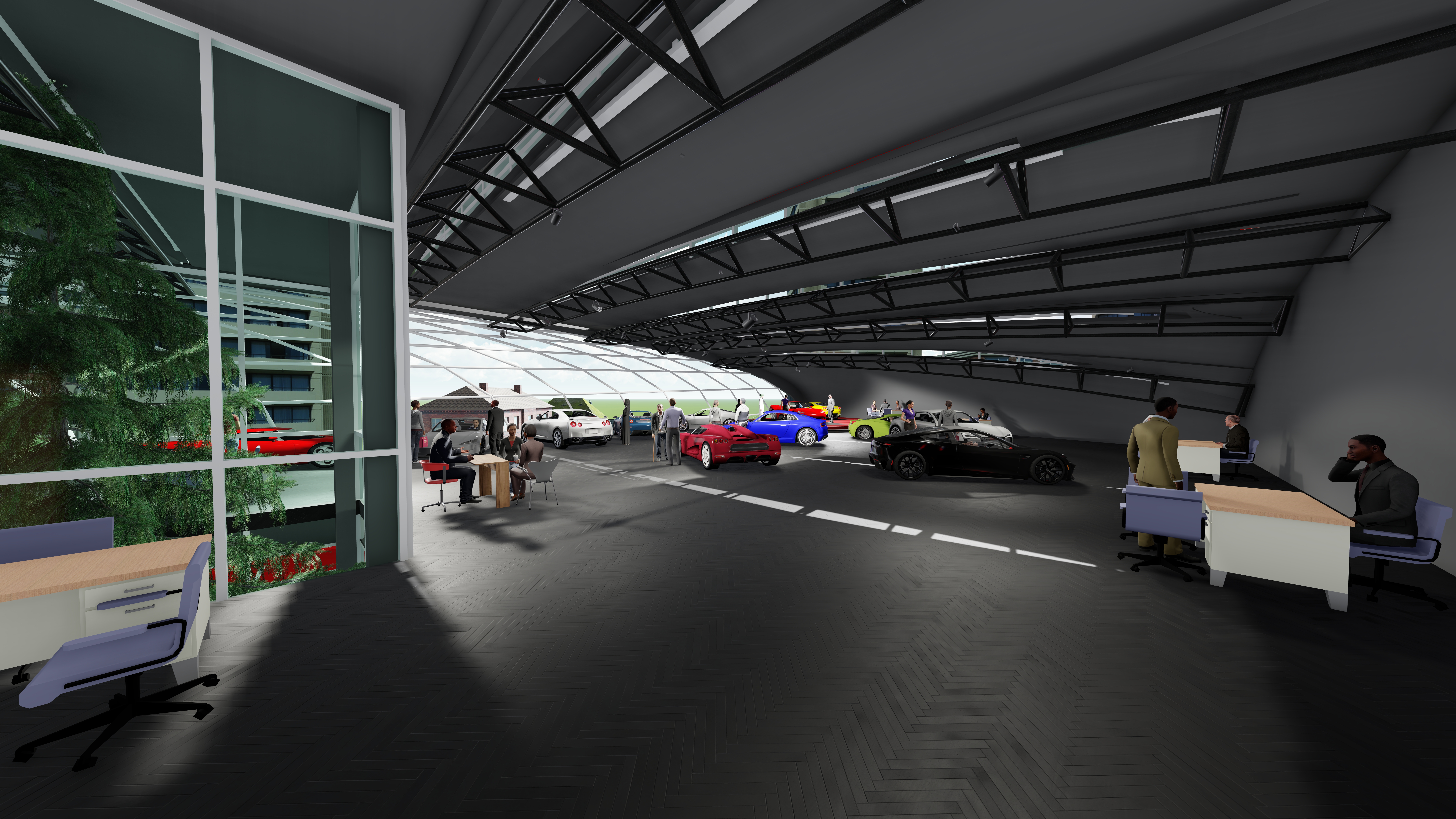 汽车展厅项目-0