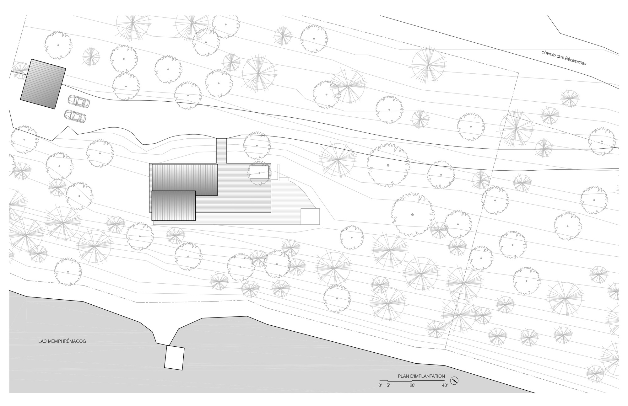 反坡住宅丨加拿大丨YH2 Architecture-37