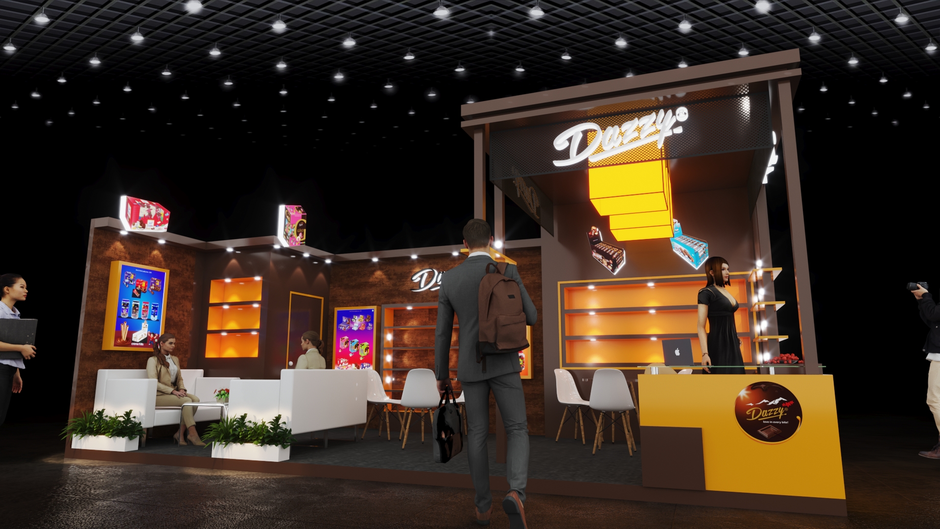 达兹产品摊位设计丨DAZZY PRODUCTS PVT. LTD.-4