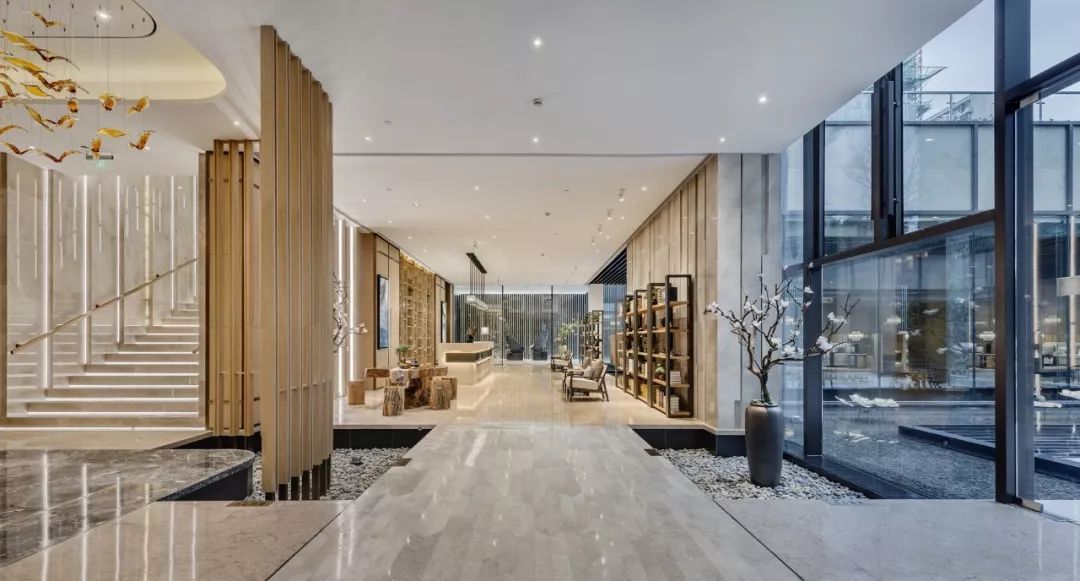 水元素+千鸟飞翔，精致震撼的当代写意！ 达观国际设计事务所-5