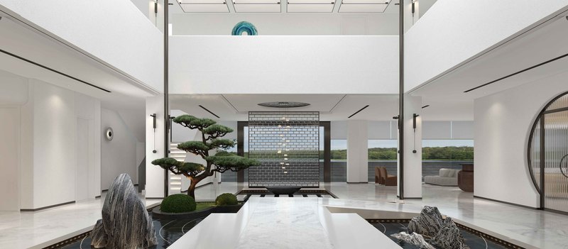 上海悅美湾度假酒店 | 现代禅意之美-10