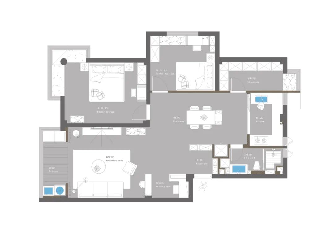 暖洋留白 · 爱情与空间的温馨邂逅丨留白室内设计-48