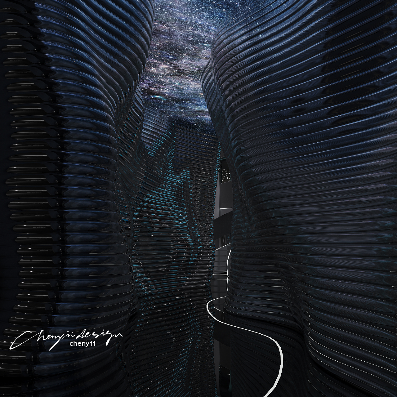 新作 丨 忱意设计：前卫大胆的科技装饰，打造moorgen智能展厅-1