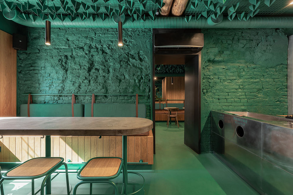 乌克兰 Sharikava 咖啡店丨乌克兰日托米尔丨Bezmirno Architects-15