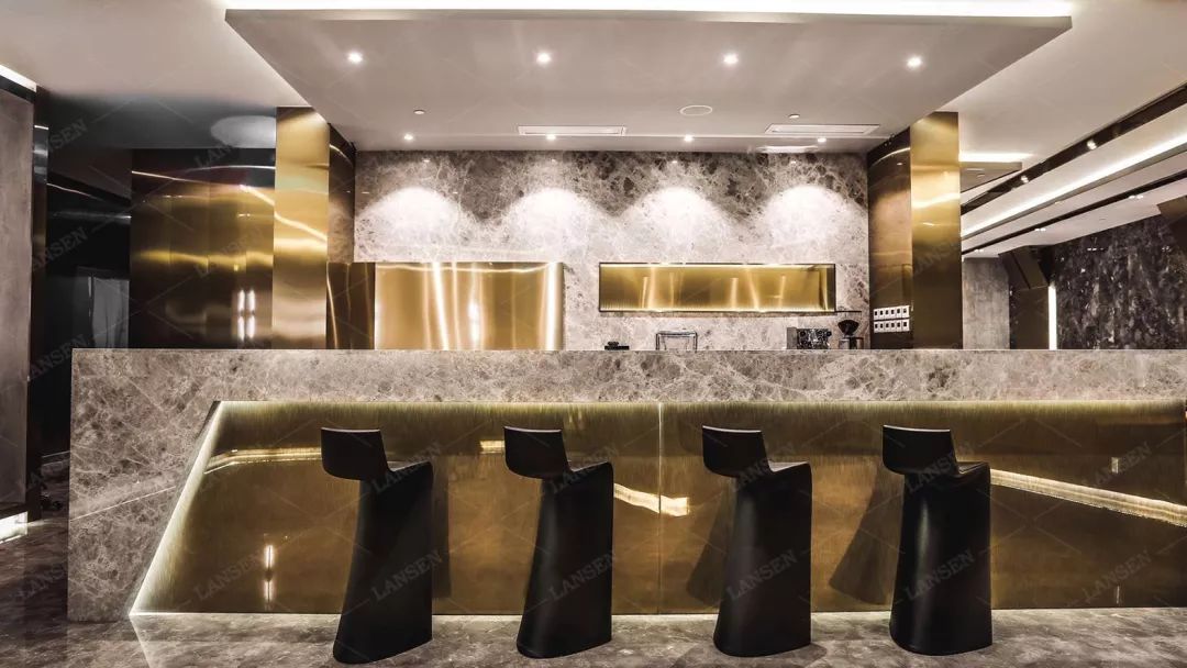 灰鲸餐厅丨朗生板业-14