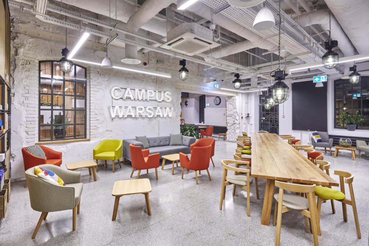 波兰华沙谷歌空间·Campus Warsaw 联合办公设计-15