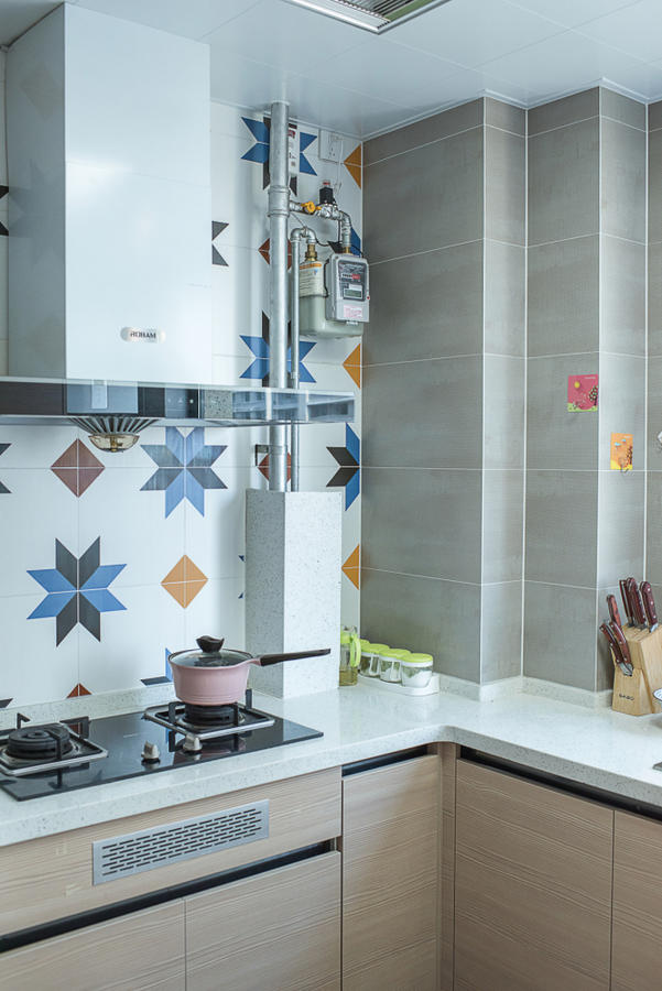 淄博绿城百合 127㎡无玄关收纳设计-27