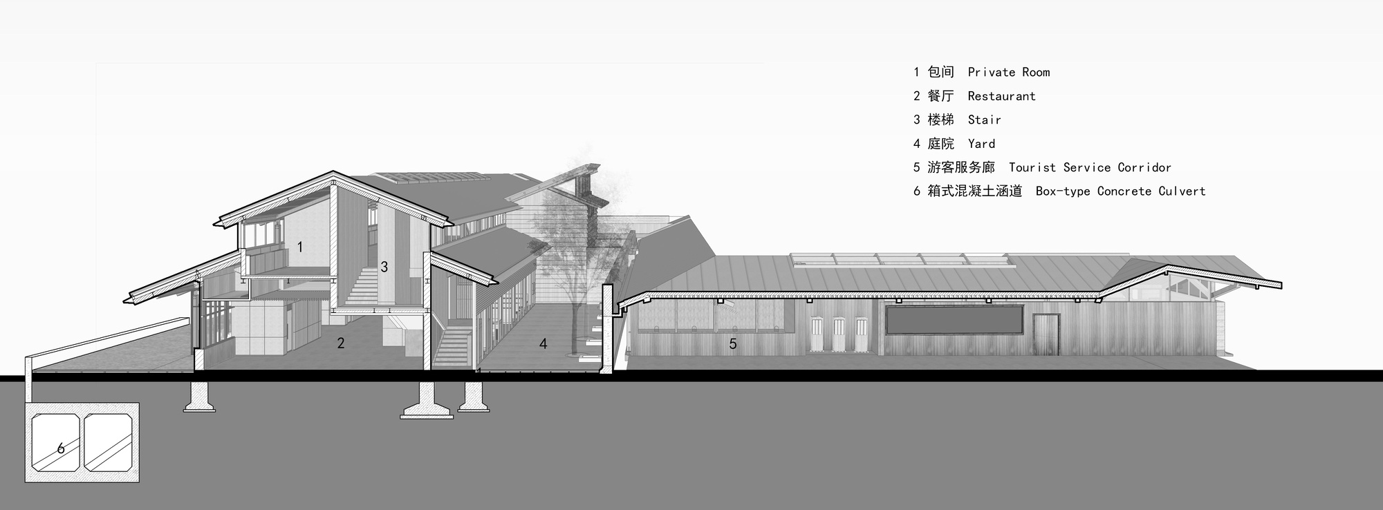 唐山猿人洞景区附属设施丨中国南京丨AESEU建筑科技与艺术工作室-58