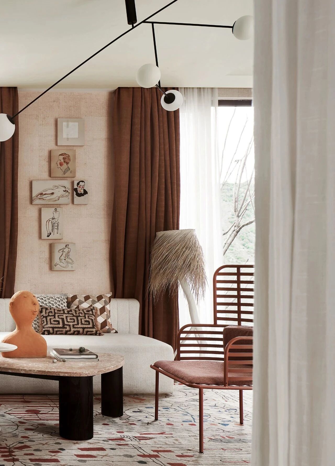 田园  昆明天马山叠墅样板设计丨中国昆明-53