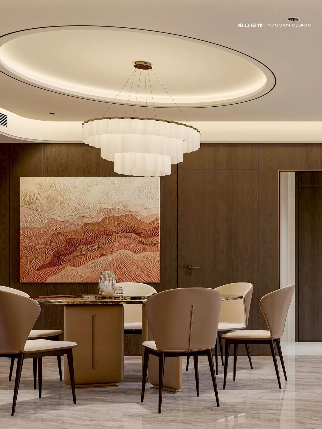 永安新作丨豪园居175M²【木纹之语·岩纹之声】-73