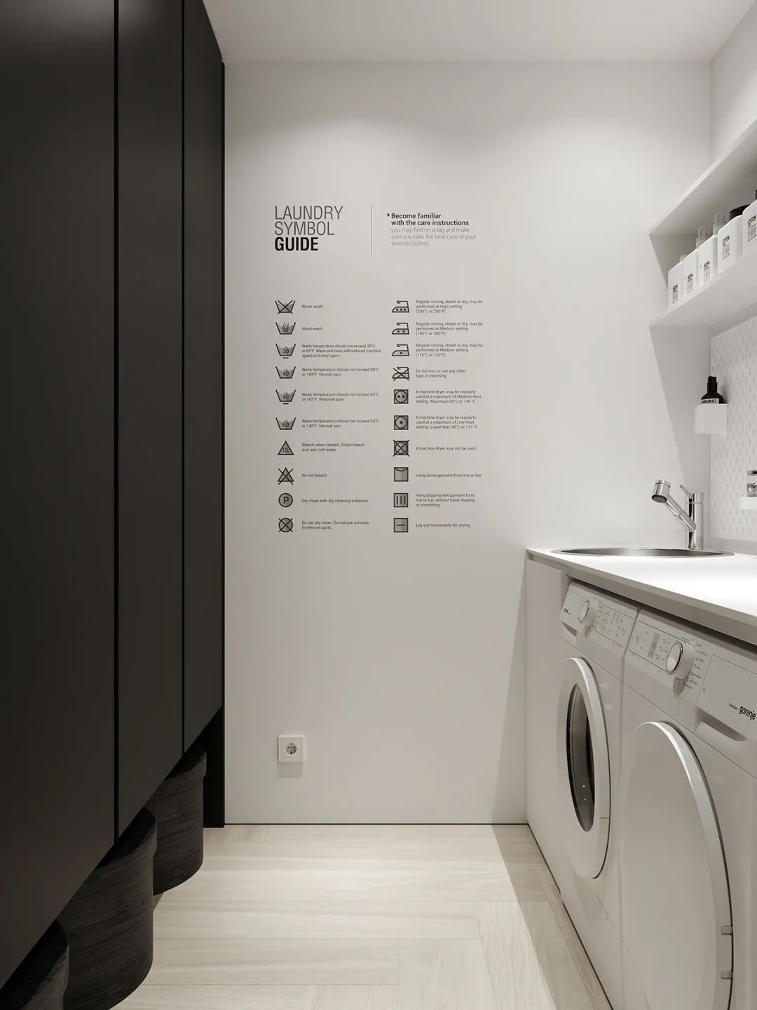 现代黑白色调 loft 公寓丨白俄罗斯明斯克丨Andrew & Darya Zhlobich-21