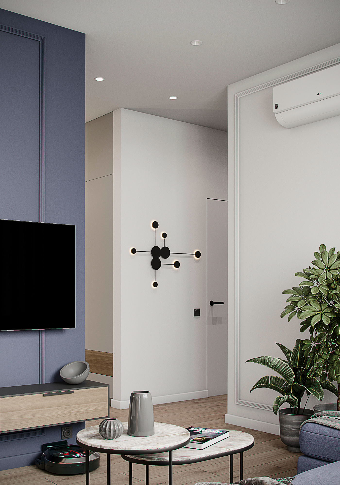 ZHK "Seliger City" 公寓室内设计-14