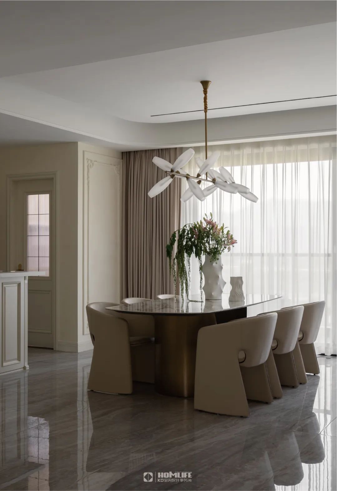 KD私宅｜壹江郡194㎡现代古典风丨中国重庆丨KD室内设计事务所-45