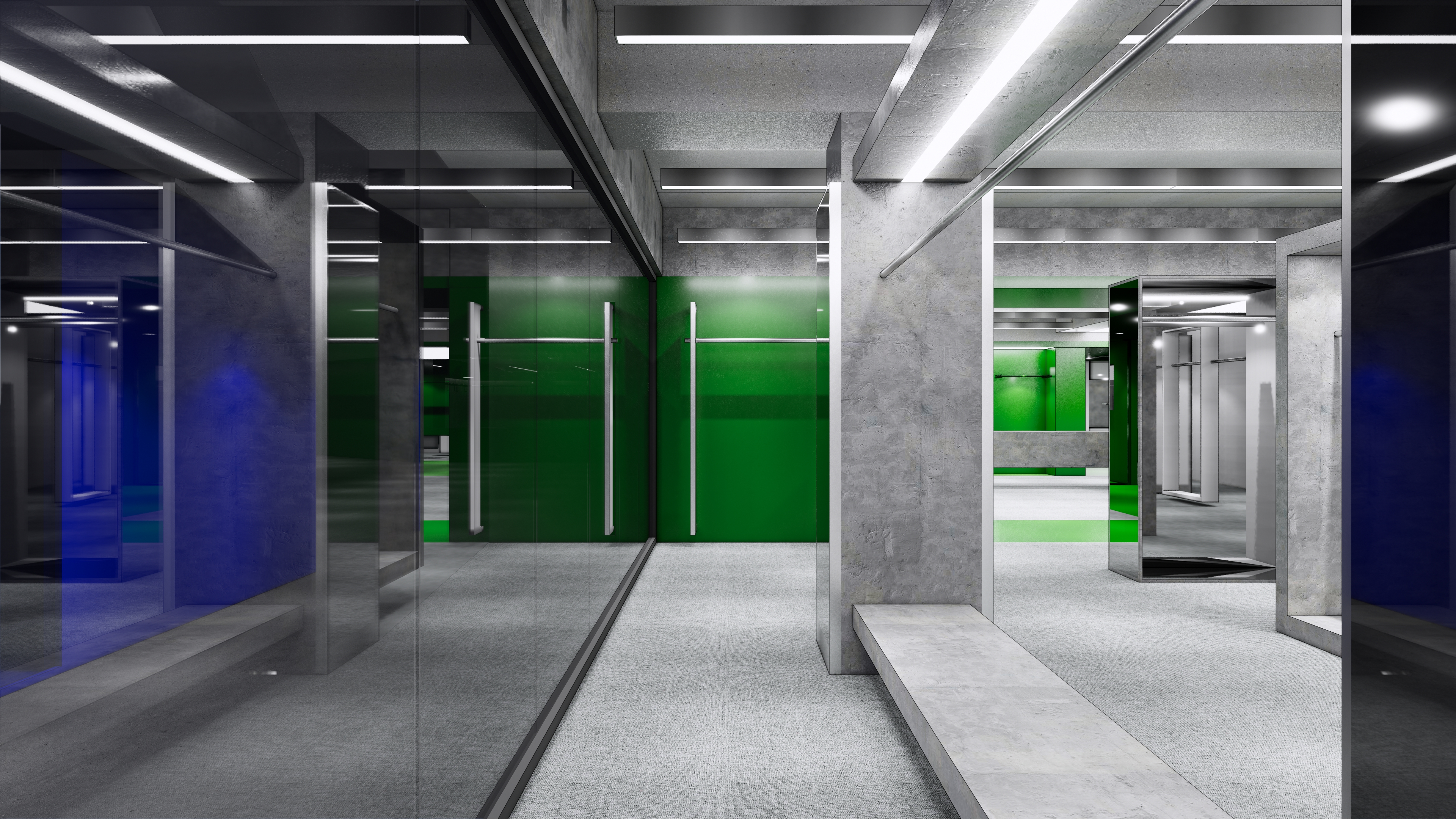 服装展厅集合店商业空间设计-33