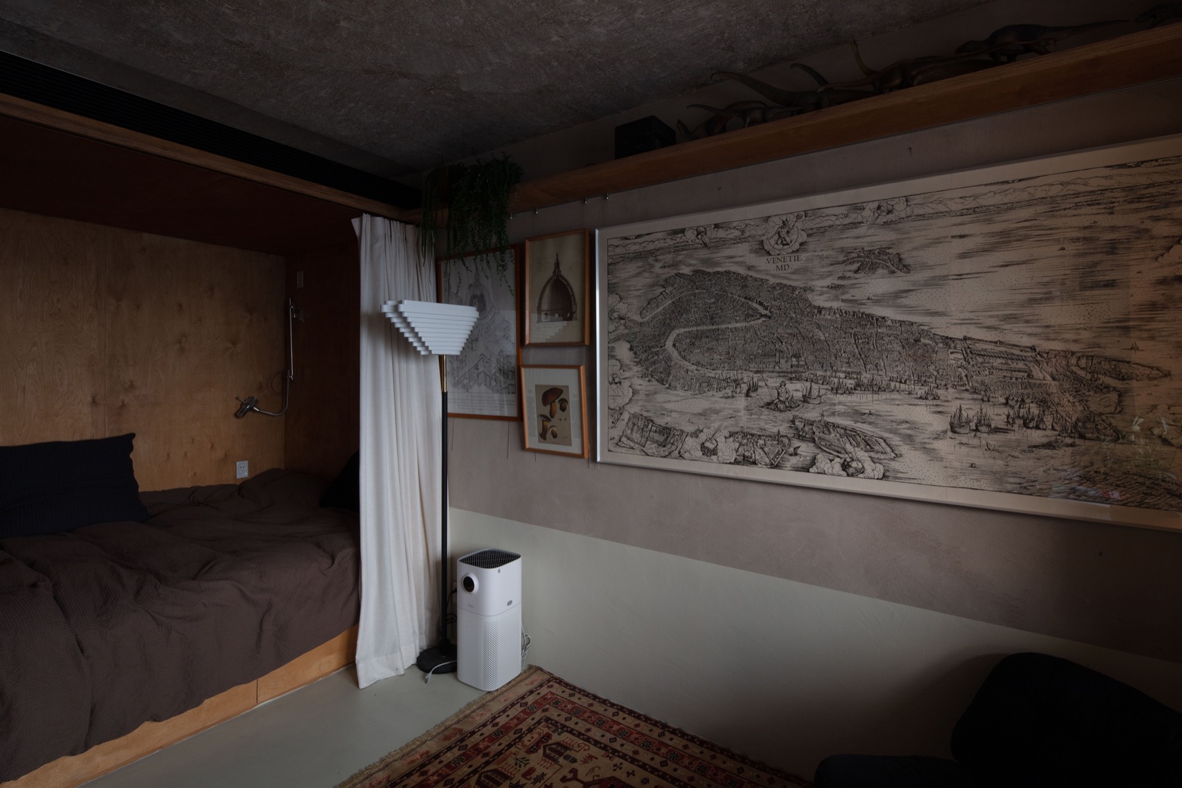 山顶洞之家  老破小里的庇护和观望丨中国北京丨察社办公室-28