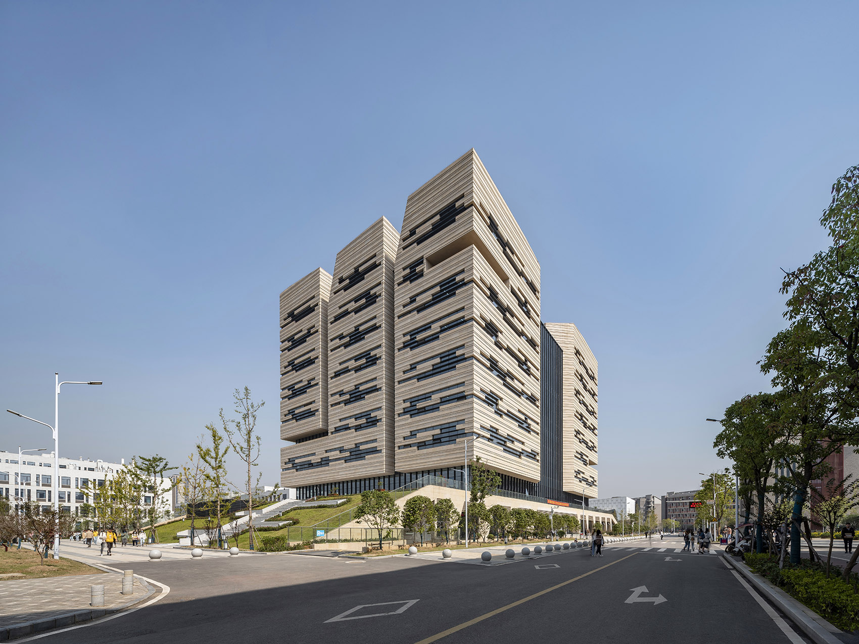 中国地质大学未来城新校区图书馆丨中国武汉丨同济大学建筑设计研究院-9